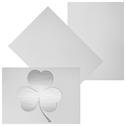 Гейнсборо 3 листы алюминиевые листы, светло-серые, 12.5x17.5x0.08 см