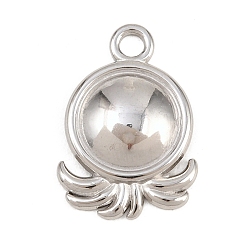 Осьминог Серия океан 304 подвески из нержавеющей стали, цвет нержавеющей стали, очарование осьминога, 24.5x17x3.5 мм, отверстие : 3 мм