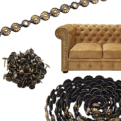 Античная Бронза 18шт. железная декоративная планка, античная бронза, 1035x11 мм