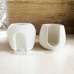 Белый Силиконовые формы для свечей своими руками, пищевой силикон, изготовление украшений, для изготовления свечей, колонка, белые, 90x104 мм