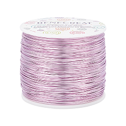 Лиловый Круглая алюминиевая проволока, сирень, 20 датчик, 0.8 мм, около 770.99 футов (235 м) / рулон