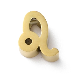 Лео Созвездие 304 подвески из нержавеющей стали, Лев, 9x8x3 мм, отверстие : 2 мм