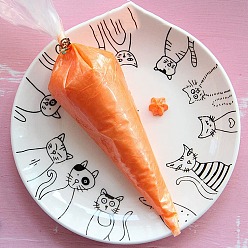 Коралловый Кремовый клей для имитации взбитого торта, крем для моделирования поделок для телефона, украшение для рукоделия, коралл, 15x4 мм