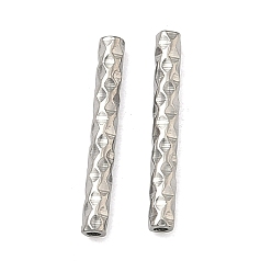 Нержавеющая Сталь Цвет 304 шарики из нержавеющей стальной трубы, текстурированная трубка, цвет нержавеющей стали, 16x2 мм, отверстие : 1 мм