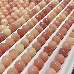 (52) Непрозрачная лаванда Натуральные бусины из корня бодхи, окрашенные, бусины Будды, круглые, разноцветные, 11 мм, отверстие : 1.8 мм