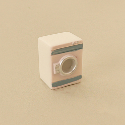 Белый Мебель и бытовая техника мини модель из смолы, аксессуары для кукольного домика с микро-ландшафтом, притворяясь опорными украшениями, белые, 19x14x24 мм