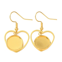 Сердце Null, золотые, сердце, 304 мм, Размер лотка: 35.5x20 мм