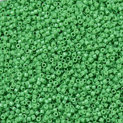 (DB2126) Duracoat Dyed Opaque Fiji Green MIYUKI Delica Beads, Cylinder, Japanese Seed Beads, 11/0, (DB2126) Duracoat Dyed Opaque Fiji Green, 1.3x1.6mm, Hole: 0.8mm, about 10000pcs/bag, 50g/bag