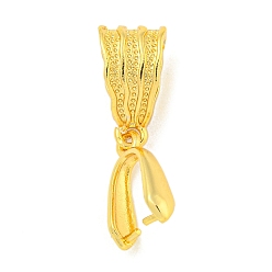 Настоящее золото 18K Латуни льда поручительств выбор щепотка, долговечный, без свинца и без кадмия, колонка, реальный 18 k позолоченный, 27x8x8 мм, отверстие : 9x5 мм, штифты : 1 мм