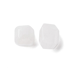 Quartz Crystal Natural Quartz Crystal Beads, Faceted, Polygon, Rock Crystal Beads, 15~16.5x11~12x11~12mm, Hole: 1.1mm