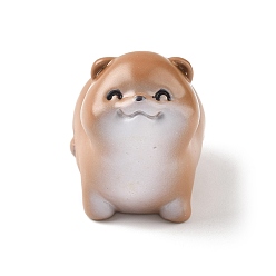 Перу Смоляные фигурки выдры орнамент, для домашнего украшения рабочего стола, Перу, 23x35.5x27.5 мм