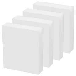 Белый Листы полиэтилена высокой плотности (HDPE), прямоугольные, белые, 89x76x20 мм