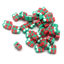 Box Новогодние бусы из полимерной глины ручной работы, коробка, 10 мм, около 1000 шт / упаковка