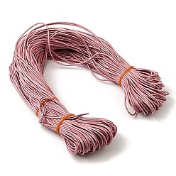 Светло-Коралловый Шнур из искусственной кожи с лазерным креплением, для изготовления ювелирных изделий DIY, свет коралловый, 2 мм, Около 98~100 м / пачка