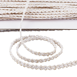 Белый 15 лента из полиэстера в ярдах, для шитья одежды и художественного оформления, белые, 1/4 дюйм (7 мм)