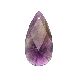 Аметист Подвески из натурального аметиста , слеза, 20 мм