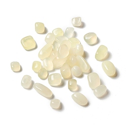 Jade Nouveau Nouvelles perles de jade naturelles, pierre tombée, pas de trous / non percés, nuggets, 10~21.5x9.5~10.5x2~9mm, environ 250 pcs / sachet 
