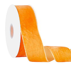 Оранжевый Нейлоновая лента, лента для банта, украшение подарка, оранжевые, 1-1/2 дюйм (38 мм), около 10.00 ярдов (9.14 м) / рулон