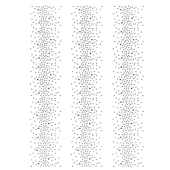 Прозрачный 12шт. горячая фиксация стразами, гладить по аппликациям, аксессуары для костюма, полукруглый, для одежды, прозрачные, 340x255x1.5 мм