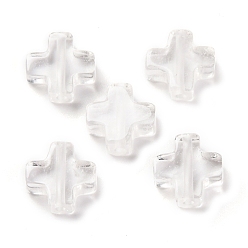 Хрусталь Природный кристалл кварца бусины, бусины из горного хрусталя, 10x10x4 мм, отверстие : 1.2 мм