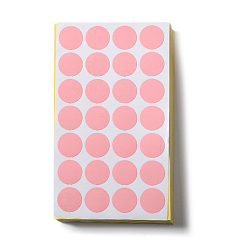 Pink Точечные клейкие бумажные наклейки, для скрапбукинга, дневник, планировщик, конверт и блокноты, круглые, розовые, 20 мм, 28шт / лист, 68 простыни / мешок, 1904 шт / пакет