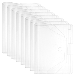 Прозрачный Пластиковые обложки для книг, прямоугольные, прозрачные, 295x200x0.5 мм