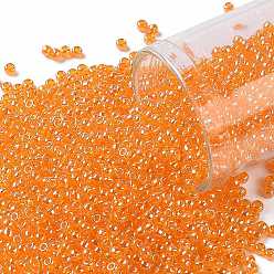 (111) Transparent Luster Light Hyacinth Круглые бусины toho, японский бисер, (111) прозрачный блеск светлый гиацинт, 11/0, 2.2 мм, отверстие : 0.8 мм, Около 50000 шт / фунт