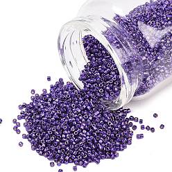 (DB2510)Duracoat Galvanized Lilac Night Бусины miyuki delica, цилиндр, японский бисер, 11/0, (db2510)duracoat оцинкованный сиреневый ночной, 1.3x1.6 мм, отверстие : 0.8 мм, Около 100000 шт / 500 г