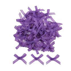 Сине-фиолетовый Аксессуары для костюмов из нейлона, бантом, синий фиолетовый, 19x21x2.5 мм