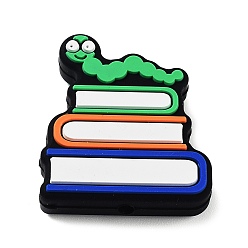 Book Силиконовые фокусные шарики, изготовление ожерелий diy, книга, 29.5x27x8 мм, отверстие : 2 мм