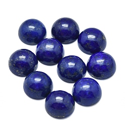Ляпис-Лазурь Природный лазурит кабошонов, полукруглые / купольные, 8x4 мм