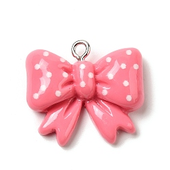 Bottle Подвески из смолы, с фурнитурой платина железная, красочный, бутылка, 20.5x23x6.5 мм, отверстие : 2 мм