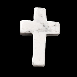 Говлит Синтетических подвески Говлит, религия корс прелести, 26~26.5x17.5~18x6~6.5 мм, отверстие : 1.6 мм