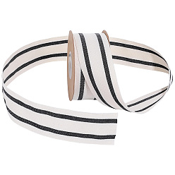 Black Cotton Ribbon, Costume Accessories, Black, 1-1/2 inch(38mm)