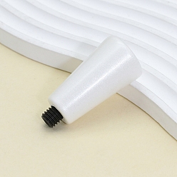 Белый Деревянная ручка, принадлежности для сургучной печати, для изготовления свадебных приглашений, белые, 45x21 мм