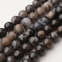 Other Quartz Natural Quartz Round Beads Strands, 10mm, Hole: 1mm, about 38pcs/strand, 15.75 inch