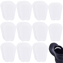 Белый Войлочные накладки на язычки обуви, самоклеящиеся вставки для языка, трапециевидные, белые, 85x65x3 мм