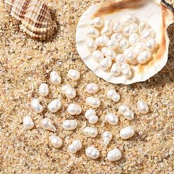 Морская Ракушка 10шт. натуральные пресноводные жемчужные бусины, рис, цвет морской раковины, 5~11.5x5~6 мм, отверстие : 0.7 мм