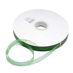 Зеленый Полиэстер органза лента, зелёные, 1/2 дюйм (13 мм), 200 ярдов / рулон (182.88 м / рулон)