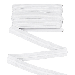 Белый 10м плоский полиэстеровый эластичный шнур с завязкой внутри, швейные принадлежности для одежды, белые, 30 мм, около 10.94 ярдов (10 м) / комплект