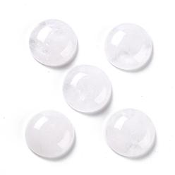 Хрусталь Кристалл кабошоны природного кварца, кабошоны из горного хрусталя, полукруглый, 19.5~20x6~7 мм