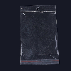 Clear OPP Cellophane Bags, Rectangle, Clear, 17.5x7cm, Unilateral Thickness: 0.045mm, Inner Measure: 12.5x7cm