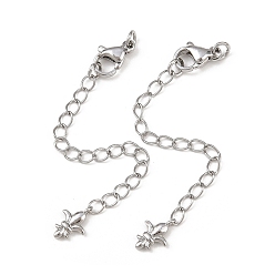 Платина Латунный конец с цепями, платина, 70 мм