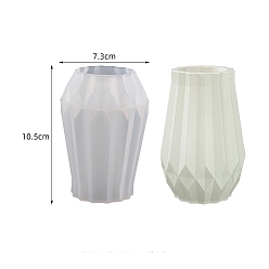 Белый Силиконовые формы для ваз своими руками, для уф-смолы, изготовление ювелирных изделий из эпоксидной смолы, белые, 73x105 мм