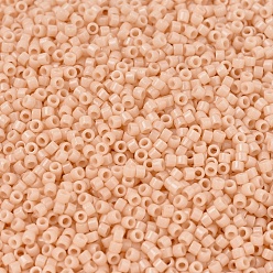 (DB2351) Duracoat Opaque Dyed Pale Peach MIYUKI Delica Beads, Cylinder, Japanese Seed Beads, 11/0, (DB2351) Duracoat Opaque Dyed Pale Peach, 1.3x1.6mm, Hole: 0.8mm, about 20000pcs/bag, 100g/bag