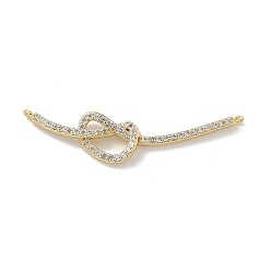 Настоящее золото 18K Латунь с покрытием из латуни микро проложить прозрачный кубический цирконий подвески в форме сердца, долговечный, без свинца и без кадмия, реальный 18 k позолоченный, 9x38x3 мм, отверстие : 1 мм