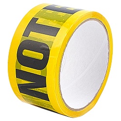 Слово Предупредительная лента в рулоне желтая черная баррикада защитная лента клейкая предупреждающая лента для опасных зон украшение на Хэллоуин, слово, 48~49 мм, около 25 м / рулон