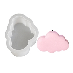 Cloud Силиконовые формы для свечей своими руками, формы для литья смолы на рождественскую тематику, для уф-смолы, изготовление изделий из эпоксидной смолы, облако, 73x106x26 мм