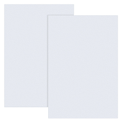 Белый Доски из абс-пластика, прямоугольные, белые, 300x200x2 мм