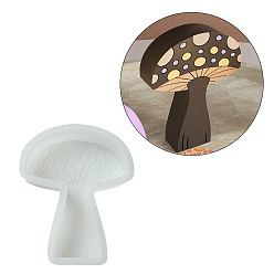 Гриб Силиконовые формы для подсвечников в форме гриба, для изготовления свечей, гриб, 13.3x10.4x2.55 см